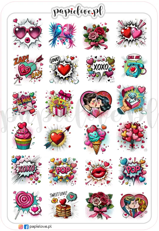 Miłość w stylu Pop Art Comic 1.png