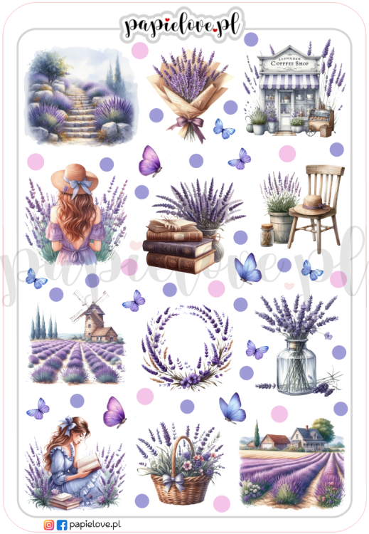 Naklejki z kwiatami Lawenda 11.png