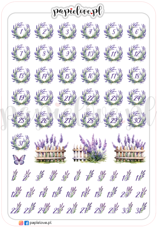 Naklejki Cyferki - Lawenda.png