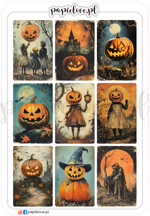 Naklejki - Halloween retro 1.png