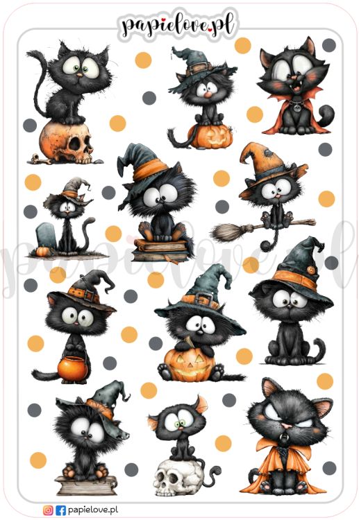 Naklejki - Koty Halloween 3.png