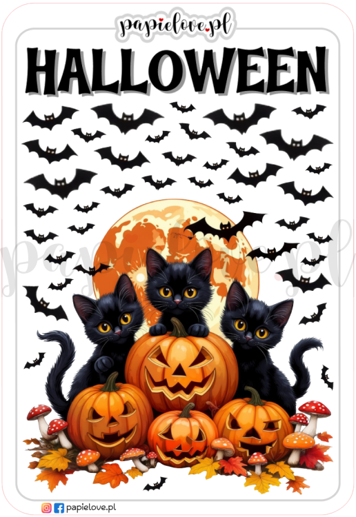 Naklejki - Koty Halloween 4.png
