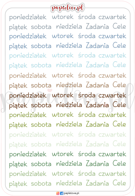 Naklejki - Dni tygodnia - Zimowy las.png