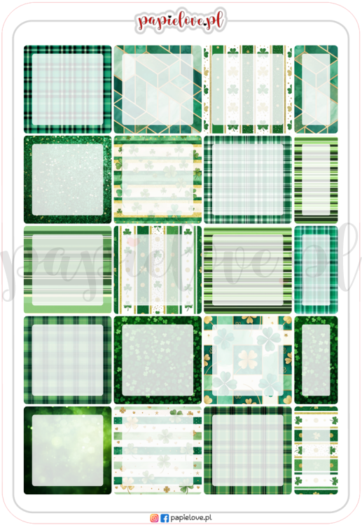 Naklejki - Notesiki koniczyna 1.png