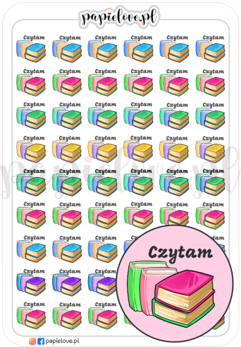 Naklejki - czytanie