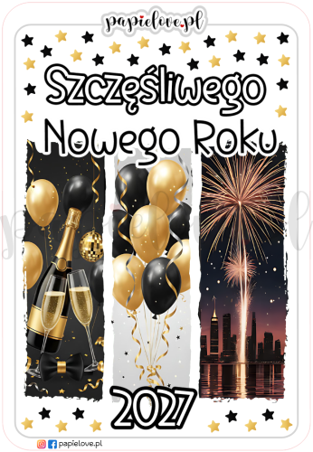 Naklejki - Sylwestrowa Noc 3