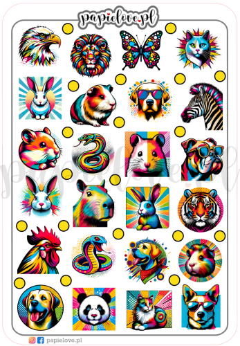 Pop Art Comic -  zwierzęta.png